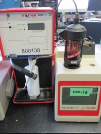Particle Charge Detector and Titrator Particle Charge Detector and Titrator - The BTG-Mutek PCD charge analyzer and titrator accurately meters and measures particle charge of chemicals, to determine effect of them on process.
