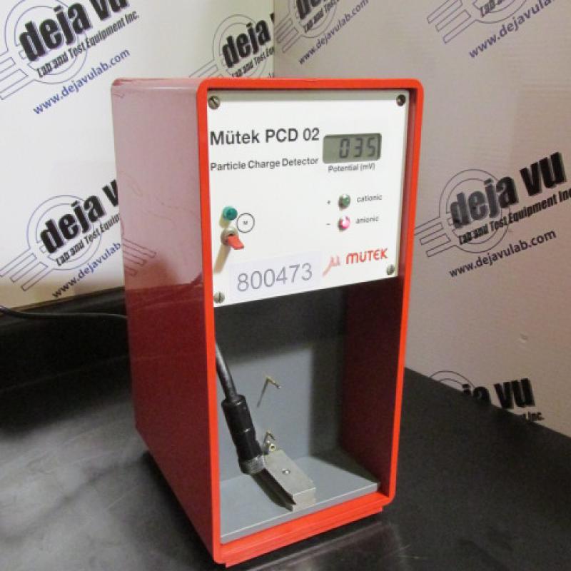 Particle Charge Detector - The PCD02 Particle Charge Detector measures and displays charge of liquids. It is in excellent condition.