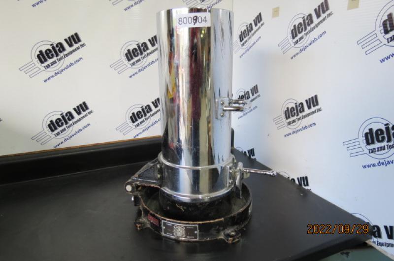 TAPPI Cicular Handsheet Former TAPPI Cicular Handsheet Former - Chrome on Brass construction. This manual sheet former (circular) forms circular handsheets, includes dropleg, screen, agitator, couch plate and roller.