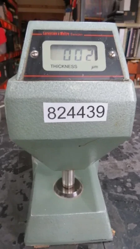 Digital Thickness (TAPPI) Caliper - Micron Display, TAPPI foot