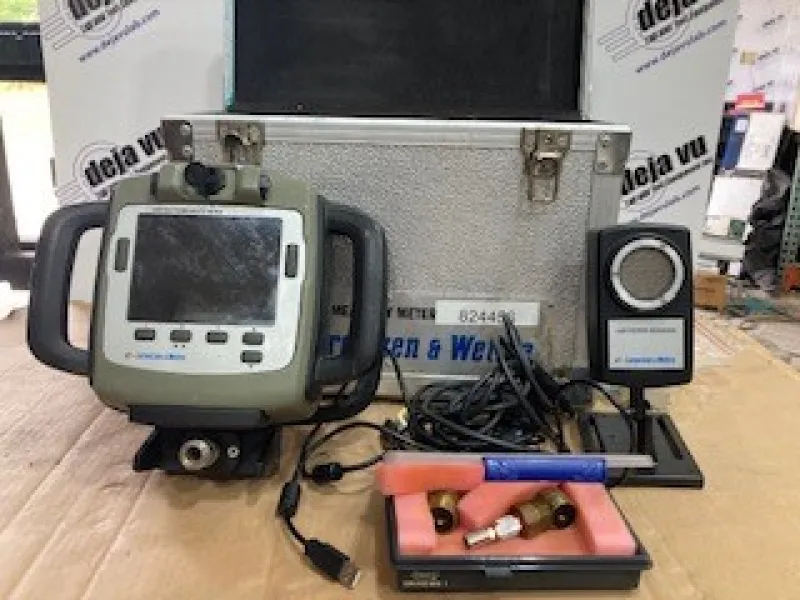 Felt Permeability Meter - This felt permeability meter is an essential tool to monitoring felt cleanliness and effectiveness. It includes the position reference module (Model 878, type 99088 No. 168). A hardshell case is also included!