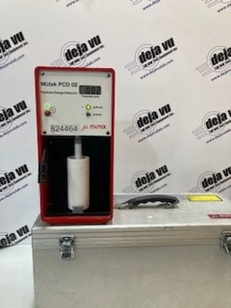 Particle Charge Detector - The PCD2 Particle Charge Detector measures and displays charge of liquids. It is in excellent condition. Includes hardshell case. 