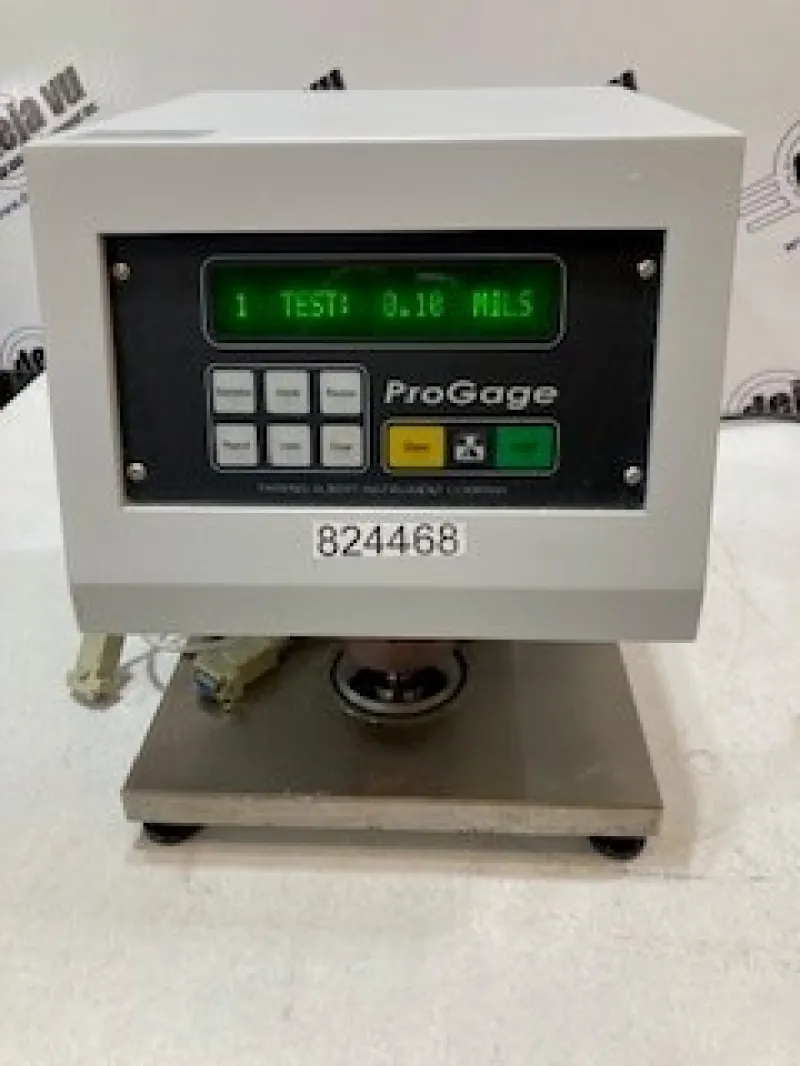 Digital Caliper - This TAPPI digital thickness caliper is designed to operate as part of a Hagerty Autoline.