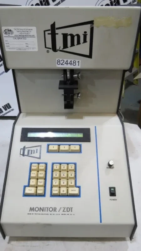 ZDT Internal Bond Tester ZDT Internal Bond Tester - This unit is microprocessor controlled, can test at adjustable speeds up to 12 inches per minute. Reporting is done in psi or kPa. Measurement is of internal bond strength (TAPPI T-541). Compact at 12.5 inches wide, 19 inches deep,, 19 inches high. Weighs 32 pounds. . Power requirement is 120 volts.